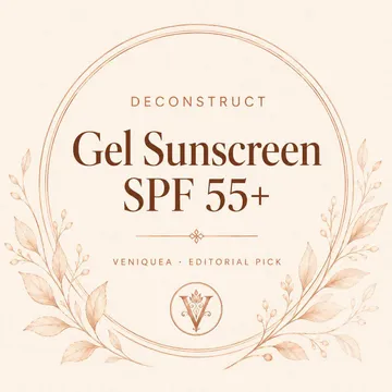 Veniquea editorial tile for Deconstruct Gel Sunscreen