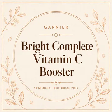 Veniquea editorial tile for Garnier Bright Complete Vitamin C Booster Serum