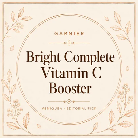 Veniquea editorial tile for Garnier Bright Complete Vitamin C Booster Serum