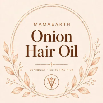 Veniquea editorial tile for Mamaearth Onion Hair Oil