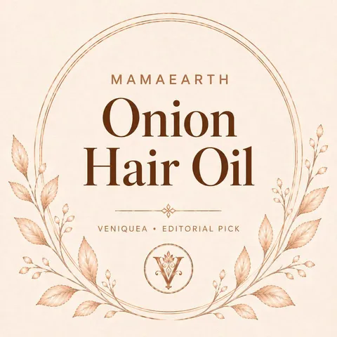 Veniquea editorial tile for Mamaearth Onion Hair Oil