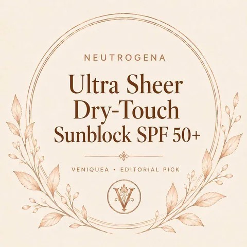 Veniquea editorial tile for Neutrogena Ultra Sheer Dry-Touch Sunblock