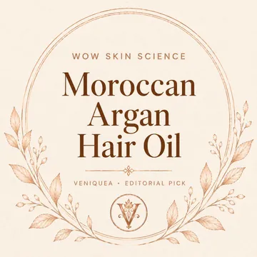 Veniquea editorial tile for WOW Skin Science Moroccan Argan Hair Oil